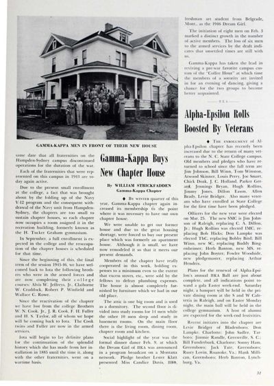 Gamma-Kappa Buys New Chapter House